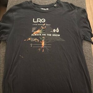LRG Black Graphic Men's Shirt